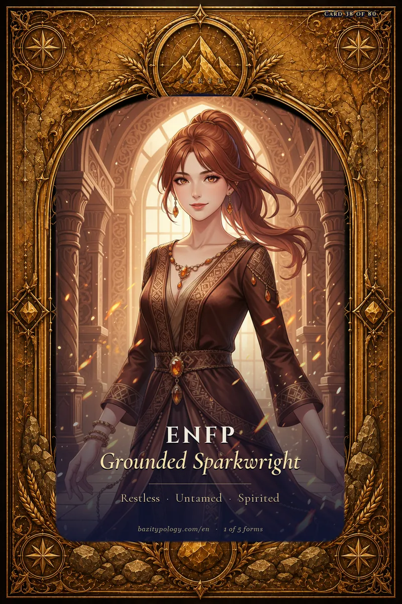 Earth ENFP — Grounded Sparkwright