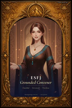 Earth ESFJ — Grounded Convener