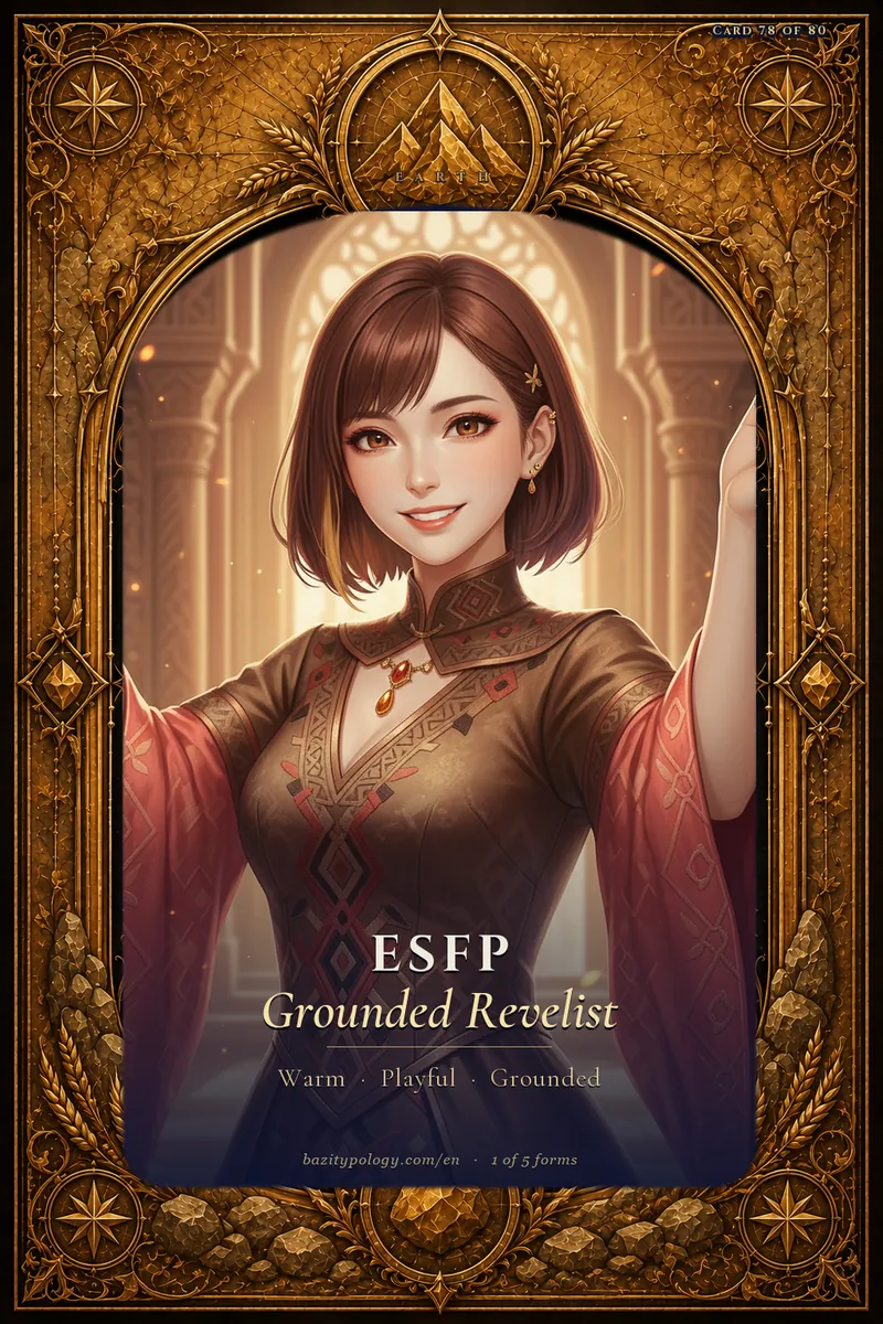 Earth ESFP — Grounded Revelist