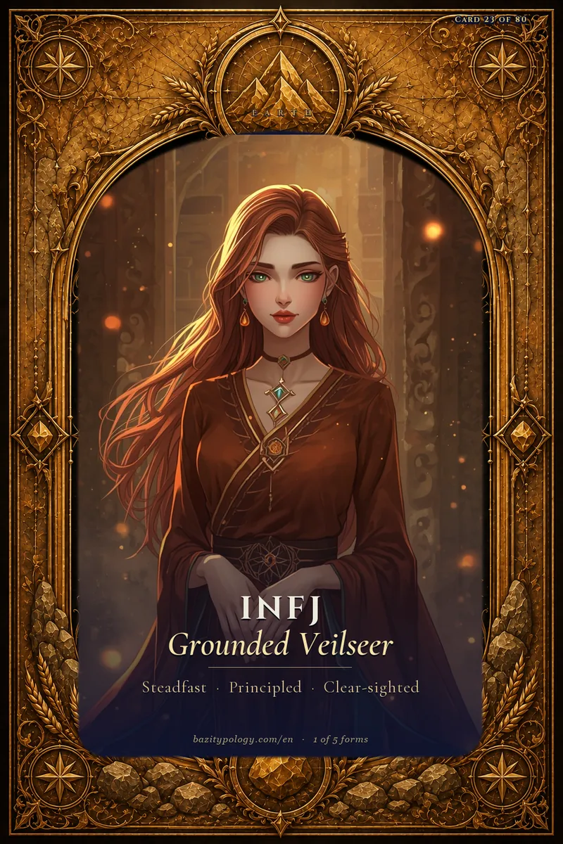 Earth INFJ — Grounded Veilseer