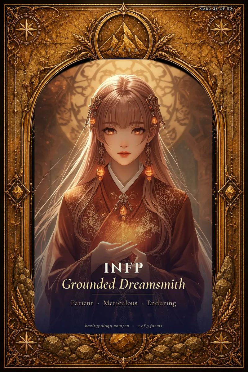 Earth INFP — Grounded Dreamsmith