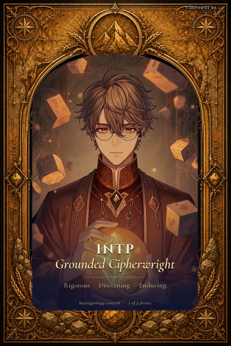 Earth INTP — Grounded Cipherwright