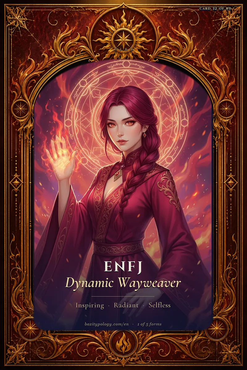 Fire ENFJ — Dynamic Wayweaver