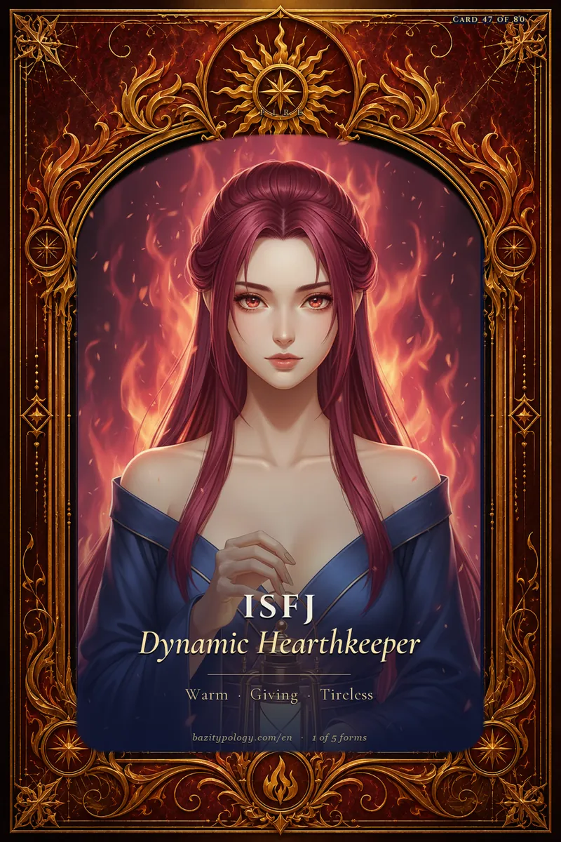 Fire ISFJ — Dynamic Hearthkeeper