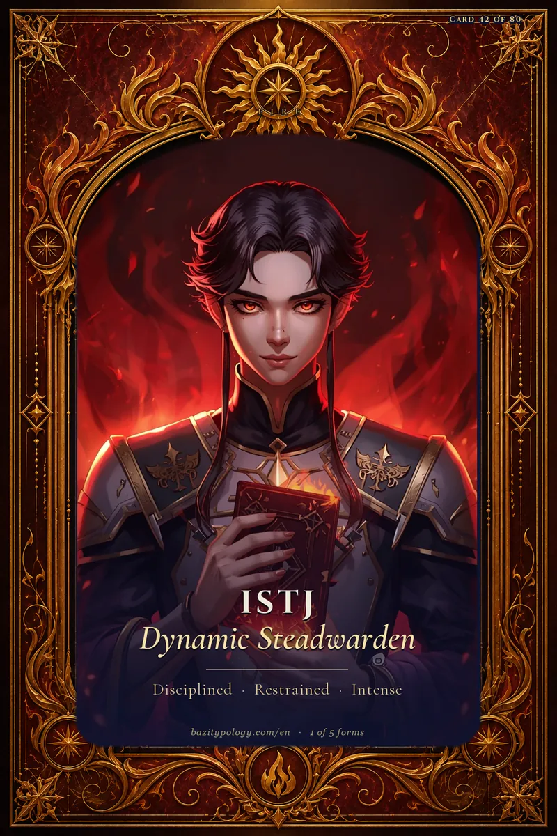 Fire ISTJ — Dynamic Steadwarden