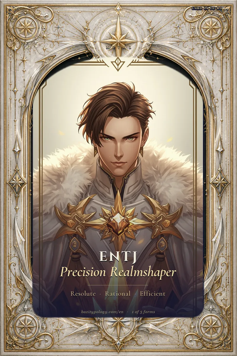 Metal ENTJ — Precision Realmshaper