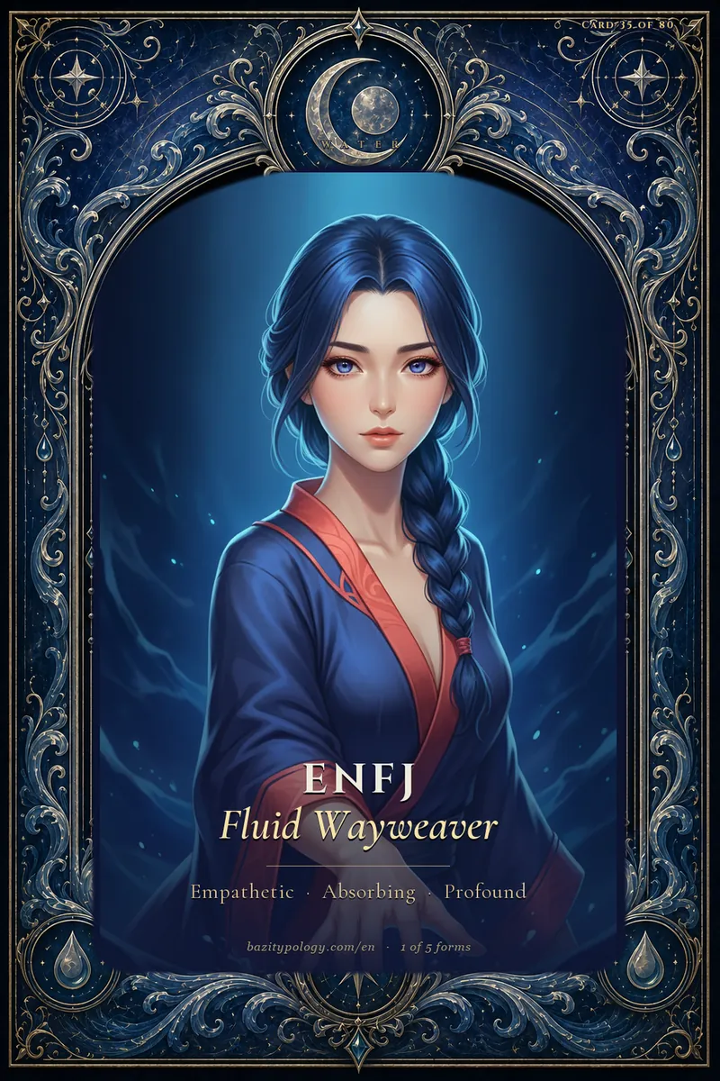 Water ENFJ — Fluid Wayweaver