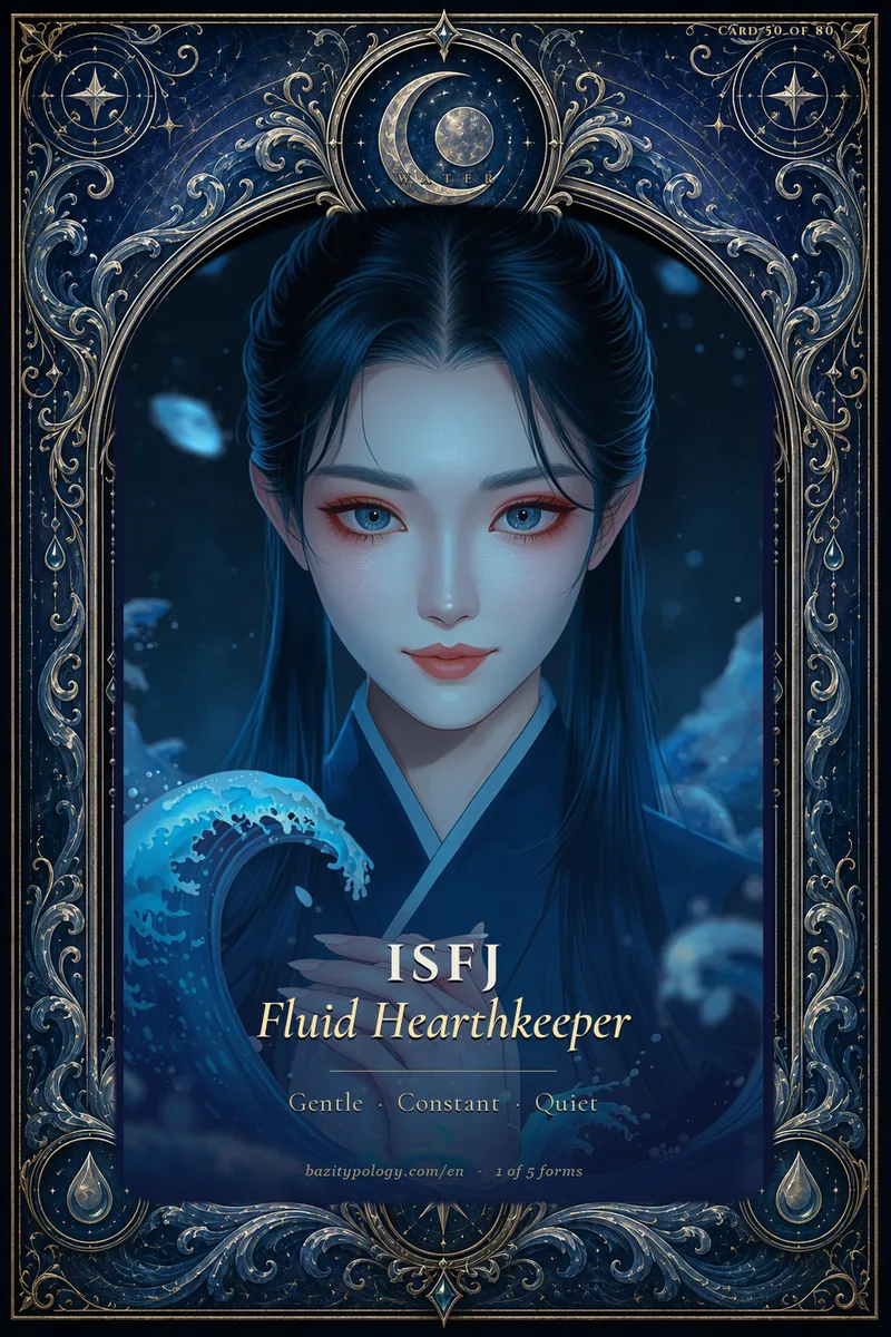 Water ISFJ — Fluid Hearthkeeper