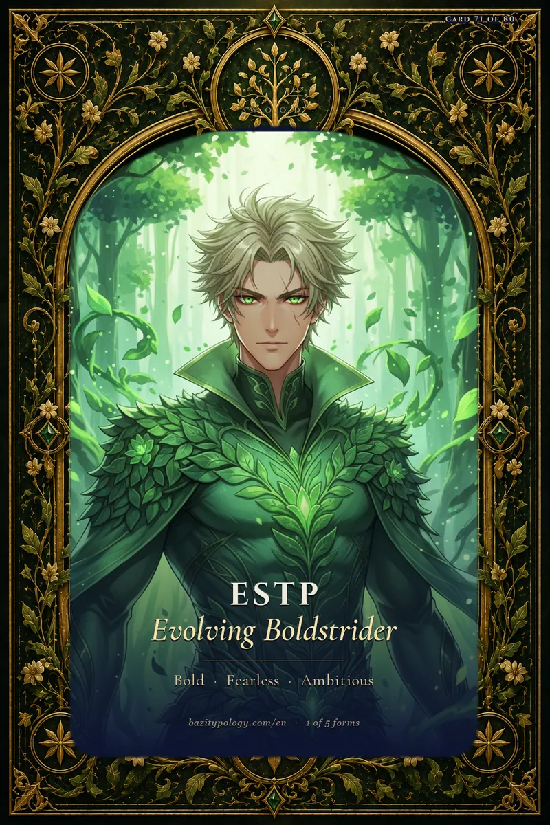 Wood ESTP — Evolving Boldstrider