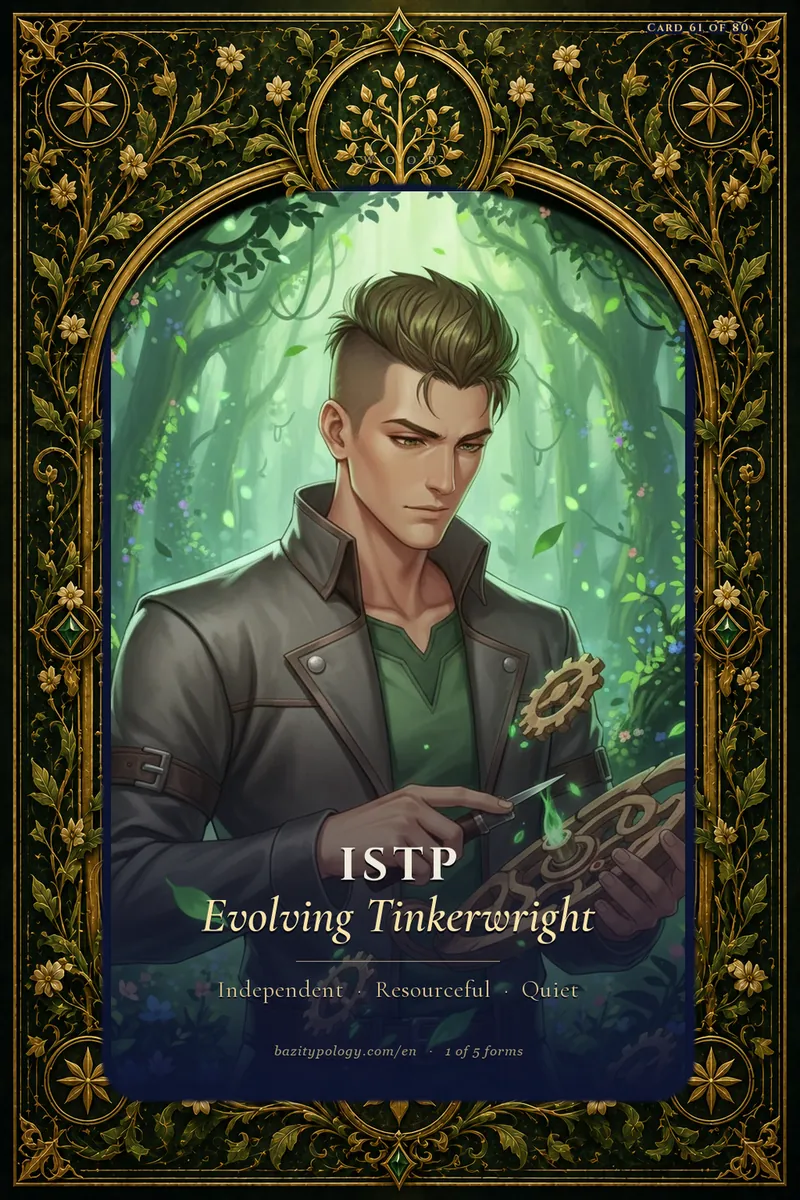 Wood ISTP — Evolving Tinkerwright